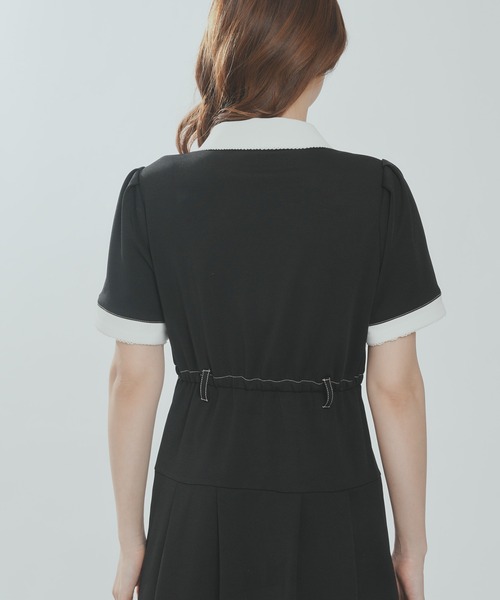 レトロクラシックポロワンピース / Retro classic polo onepiece
