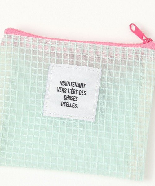 LEPSIM(レプシィム)の「カラビナメッシュポーチ 328064(ポーチ・レディース・ブラック/ライトグリーン/アイボリー・ONE SIZE)」の8枚目の写真