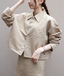 meyame メヤメ　ブラウスジャケット　トップス　アウター　おしゃれ meyame メヤメ ブラウスジャケット トップス アウター おしゃれ