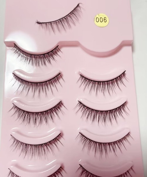 shoppinggo（ショッピングゴー）の「つけまつげ 5ペア入り（まつ毛/アイケア・レディース・ブラック系その他/ブラック・FREE）」の2枚目の写真