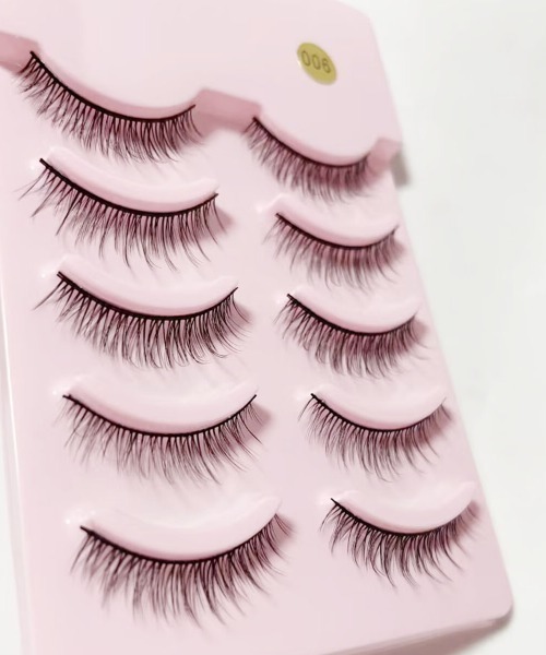 shoppinggo（ショッピングゴー）の「つけまつげ 5ペア入り（まつ毛/アイケア・レディース・ブラック系その他/ブラック・FREE）」の3枚目の写真