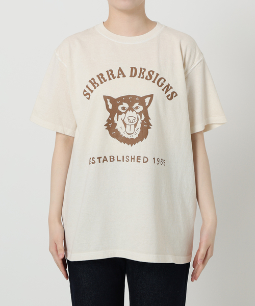 tシャツ Sierra Designs/シエラデザインズ SLOBE別注 DOG TEE レディース セール】Sierra Designs/シエラデザインズ SLOBE別注 DOG TEE（T