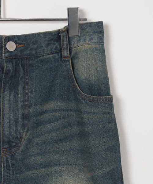 Anui（アニュイ）の「【UNISEX/3サイズ展開】サイドアジャストデニム（デニムパンツ・レディース・ブルー/ブラック・SMALL/MEDIUM/LARGE）」の18枚目の写真