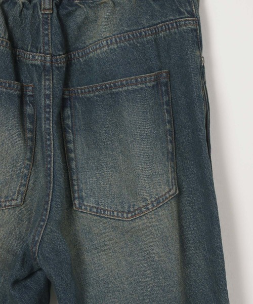 Anui（アニュイ）の「【UNISEX/3サイズ展開】サイドアジャストデニム（デニムパンツ・レディース・ブルー/ブラック・SMALL/MEDIUM/LARGE）」の21枚目の写真