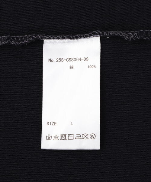 DankeSchon/ダンケシェーン/PIGMENT SPRAY S/S TEE MORTAL（T