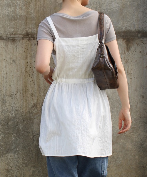 SpRay(スプレイ)の「前ボタンミニキャミワンピース(ワンピース・レディース・ホワイト/ブラック・FREE)」の17枚目の写真