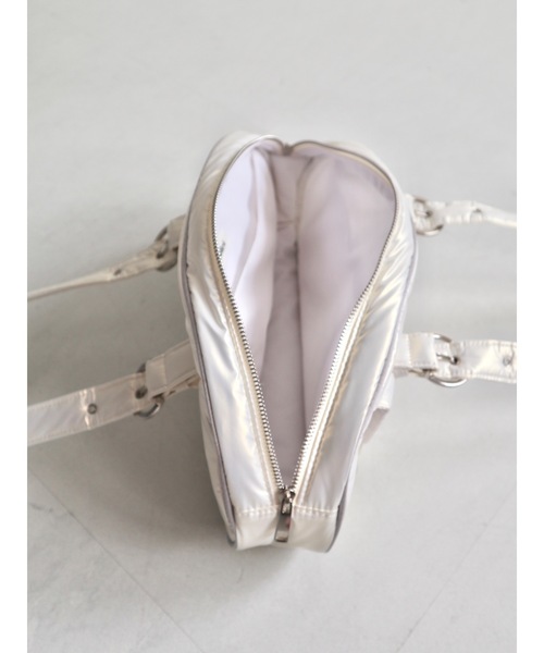 jumelle（ジュメロ）の「【Casselini】ナイロンミニボストン（ボストンバッグ・レディース・オフホワイト/ブラック・FREE）」の20枚目の写真