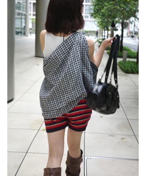 jumelle（ジュメロ）の「【Casselini】ナイロンミニボストン（ボストンバッグ・レディース・オフホワイト/ブラック・FREE）」の11枚目の写真