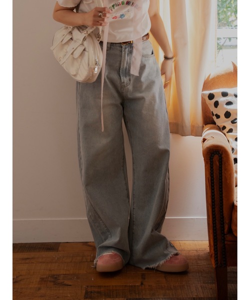 jumelle（ジュメロ）の「【Casselini】ナイロンミニボストン（ボストンバッグ・レディース・オフホワイト/ブラック・FREE）」の13枚目の写真