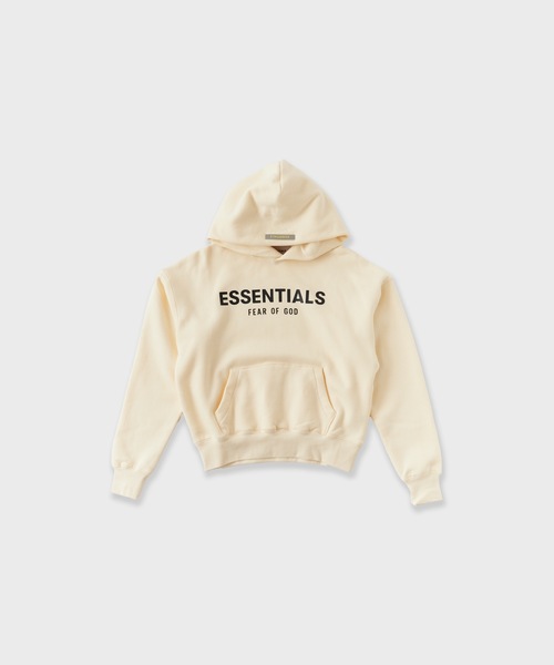 FOG ESSENTIALS(エフオージーエッセンシャルズ)の「FOG ESSENTIALS/エッセンシャルズ 21SSKIDS FRT HOODI パーカー(パーカー・キッズ・イエロー/モスグリーン/クリーム/ブラック/ベージュ・XS/S/M/L/XL)」の3枚目の写真