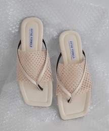 VACANCY | 【select item】スクエアトゥメッシュトングサンダル(サンダル)