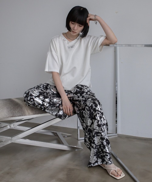 VACANCY(ヴァカンシー)の「【select item】スクエアトゥメッシュトングサンダル(サンダル・レディース・ブラック/ベージュ・MEDIUM/LARGE)」の3枚目の写真