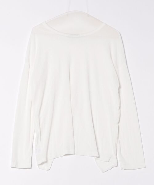 B'day（ビーデイ）の「【 B'day / ビーデー 】冷房対策 2wayトップス シースルー カットソー（Tシャツ/カットソー・レディース・ブラック/ホワイト・FREE）」の11枚目の写真