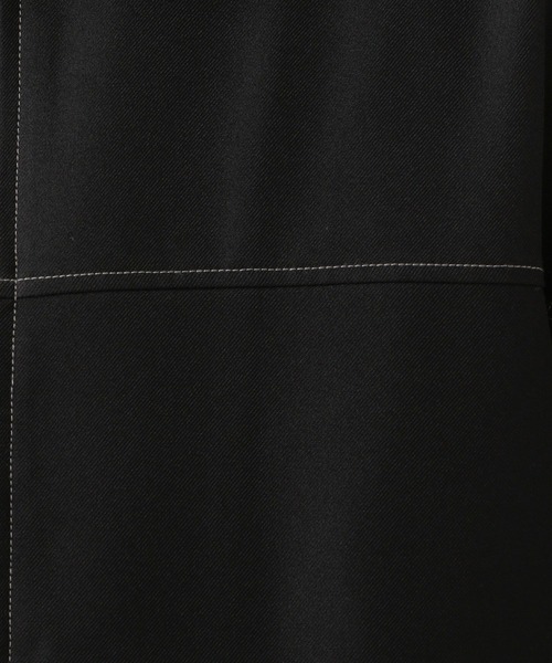 RAGEBLUE（レイジブルー）の「【セットアップ対応】配色ステッチ/オーバーサイズシャツ（シャツ/ブラウス・メンズ・ブラック/ホワイト/ネイビー/ベージュ・MEDIUM/LARGE）」の22枚目の写真