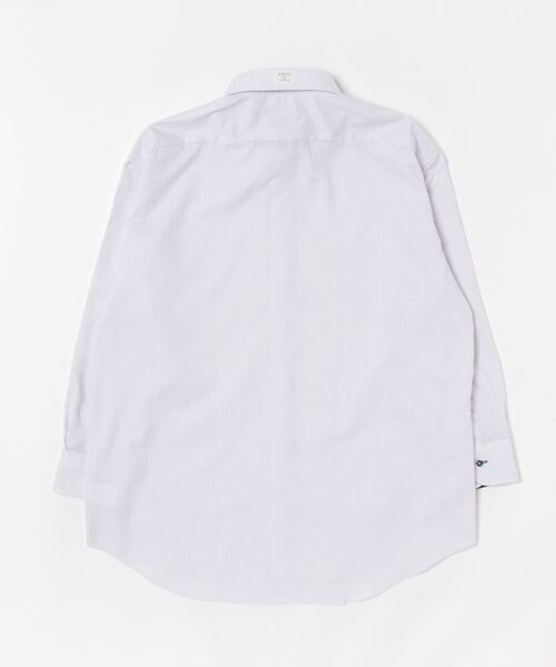 TOKYO SHIRTS（トウキョウシャツ）の「【超形態安定】形態安定ノンアイロン ボタンダウン 長袖ビジネスワイシャツ（大きいサイズ・長いサイズ）（ビジネスシャツ・メンズ・レッド・首回り39cm-裄丈88cm/首回り41cm-裄丈90cm/首回り42cm-裄丈90cm/首回り43cm-裄丈90cm/首回り45cm-裄丈82cm/首回り45cm-裄丈86cm/首回り45cm-裄丈90cm/首回り47cm-裄丈86cm/首回り47cm-裄丈90cm）」の7枚目の写真