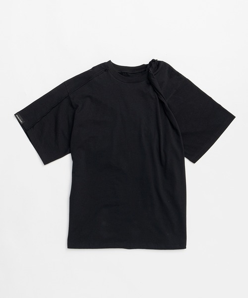 PRANK PROJECT（プランクプロジェクト）の「レイヤードツイストオーバートップ / Layered Twist Over Top（その他トップス・レディース・ブラック/イエロー/ホワイト・FREE）」の21枚目の写真