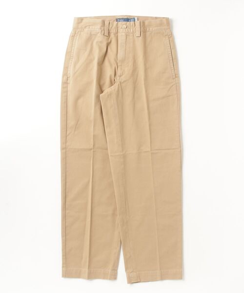 POLO RALPH LAUREN（ポロ ラルフ ローレン）の「コットン チノ ストレートレッグ パンツ（チノパンツ・レディース・ブラウン系3・0/00/2/6/4/8）」の3枚目の写真