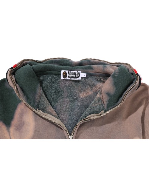 HAND DYE SHARK FULL ZIP HOODIE（パーカー）｜A BATHING APE