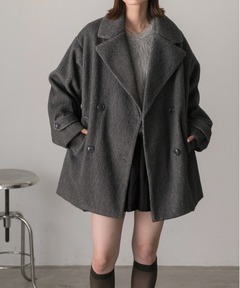 Deuxieme Classe Oversized ツイード ジャケット Oversized ツイード ジャケット（その他アウター）｜Deuxieme