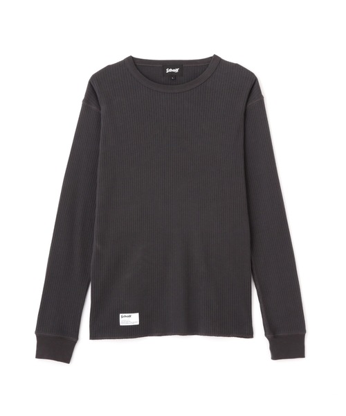Schott(ショット)の「Schott/ショット/ARMY RIB LS T-SHIRT/アーミーリブ ロンT(Tシャツ/カットソー・メンズ・チャコールグレー/ナチュラル・M/2XL/XL/L)」の10枚目の写真