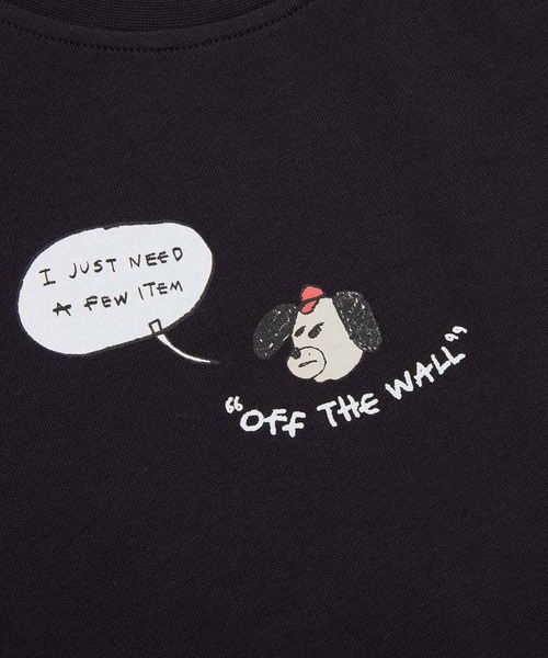 VANS(バンズ)の「RIROO ITEM LIST Tシャツ(Tシャツ/カットソー・メンズ・ブラック/ホワイト・SMALL/MEDIUM/LARGE/X-SMALL/X-LARGE)」の5枚目の写真