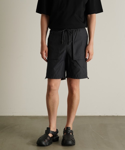 TAION(タイオン)の「【TAION】 REVERSIBLE SHORTS ノンダウン マウンテン リバーシブルショーツ ショートパンツ(その他パンツ・メンズ・パープル系2/カーキ系1/ブルー系/ブラック系1・2/3)」の9枚目の写真