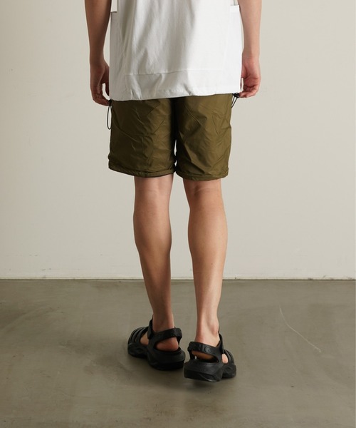 TAION(タイオン)の「【TAION】 REVERSIBLE SHORTS ノンダウン マウンテン リバーシブルショーツ ショートパンツ(その他パンツ・メンズ・パープル系2/カーキ系1/ブルー系/ブラック系1・2/3)」の7枚目の写真