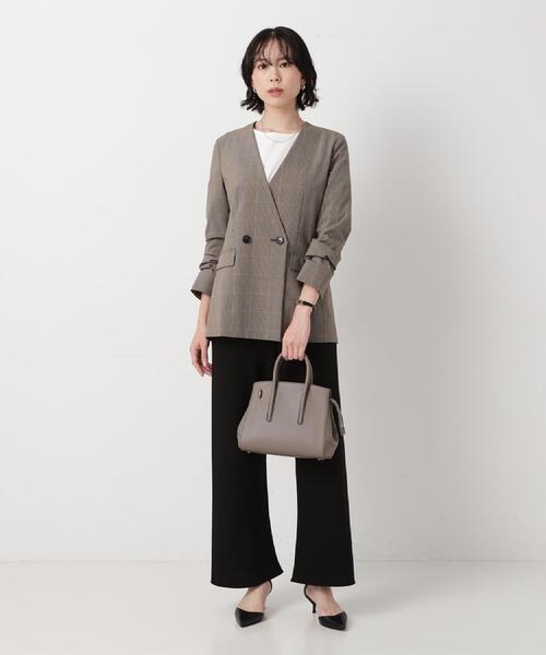 TOFF&LOADSTONE(トフアンドロードストーン)の「Jolie light shrink(ジョリー ライトシュリンク)S(ハンドバッグ・レディース・サックスブルー/ライトオレンジ系/イエロー系その他・00)」の15枚目の写真
