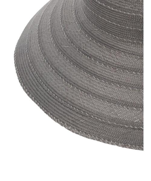 Te chichi（テチチ）の「ブレードHAT（ハット・レディース・グレー/ブラック・F）」の3枚目の写真