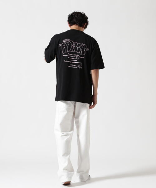国内発送【AVIREX】GRAFFITI EMBROIDERY T-SHIRT 直営店限定》GRAFFITI EMBROIDERY T-SHIRT | AVIREX