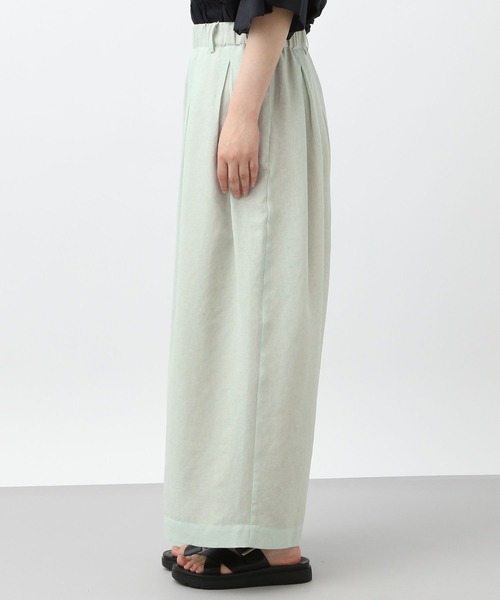 studio CLIP（スタディオクリップ）の「《natural by clip》アンティークタックパンツ[プチサイズあり]（その他パンツ・レディース・ホワイト/ライトグリーン/ブラック・FREE）」の20枚目の写真