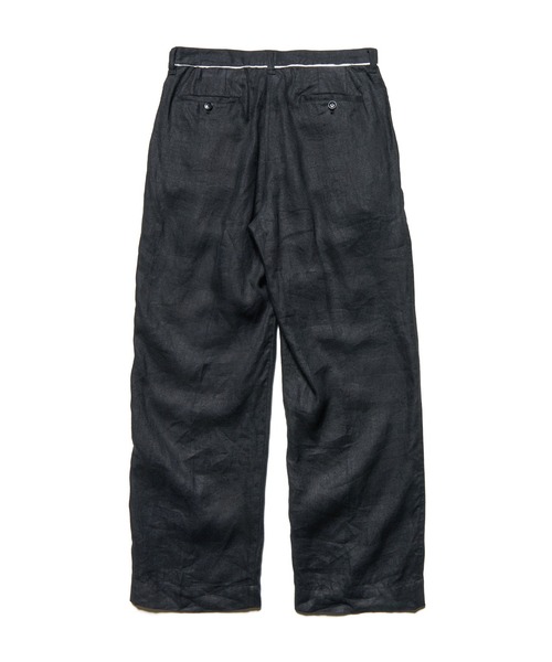 uniform experiment（ユニフォームエクスペリメント）の「BRUSHED LINEN CUT-OFF PANTS（その他パンツ・メンズ・ブラック/ブラウン・3/2/4/1）」の7枚目の写真