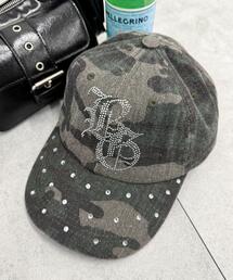 WEGO | WEGO/【25年春夏新作】ロゴラインストーンキャップ(キャップ)