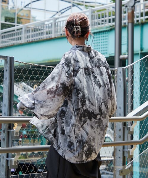 Mavie..7（メヴィセットゥ）の「【Mavie..7】シアー柄シャツ（シャツ/ブラウス・レディース・その他1・FREE）」の17枚目の写真