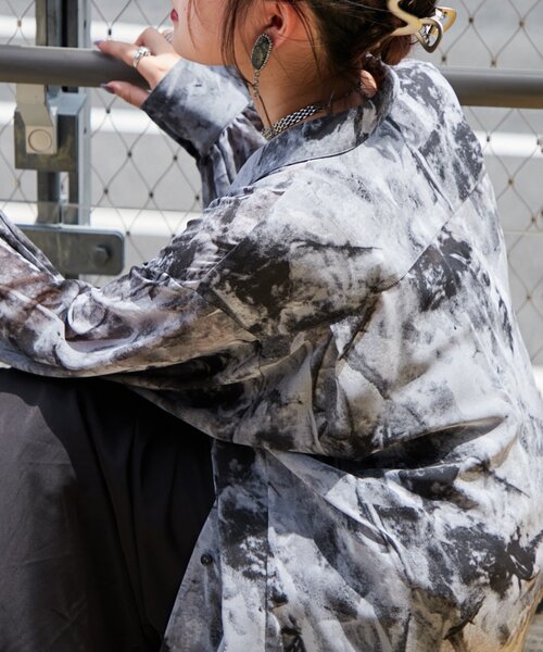 Mavie..7（メヴィセットゥ）の「【Mavie..7】シアー柄シャツ（シャツ/ブラウス・レディース・その他1・FREE）」の18枚目の写真