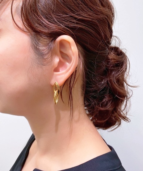セール】【PHILIPPE AUDIBERT】Elton twisted earring（ピアス