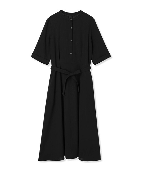 完売品✨ロング丈定価26,400円Coeur One-Piece Navy Coeur sucre サイドスリットロングカットソーワンピース クール