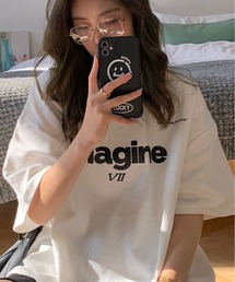 半袖 ロゴ デザイン Tシャツ