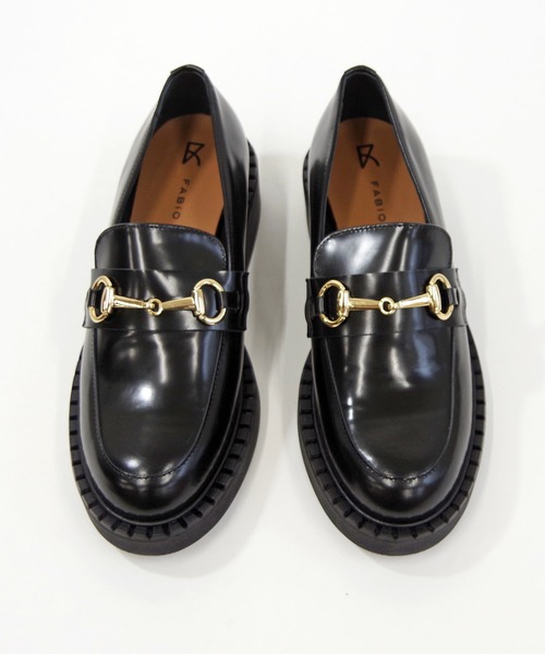 FABIO RUSCONI（ファビオルスコーニ）の「FABIO RUSCONI ファビオ ルスコーニ / 厚底ビットローファー  6471（ローファー・レディース・ブラック・38/39/35/36/37）」の15枚目の写真