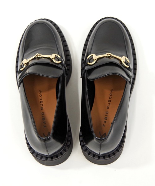 FABIO RUSCONI（ファビオルスコーニ）の「FABIO RUSCONI ファビオ ルスコーニ / 厚底ビットローファー  6471（ローファー・レディース・ブラック・38/39/35/36/37）」の16枚目の写真