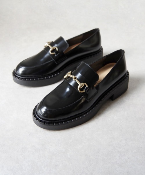 FABIO RUSCONI（ファビオルスコーニ）の「FABIO RUSCONI ファビオ ルスコーニ / 厚底ビットローファー  6471（ローファー・レディース・ブラック・38/39/35/36/37）」の21枚目の写真