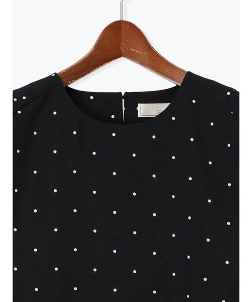 Te chichi（テチチ）の「リネンライクドットブラウス（シャツ/ブラウス・レディース・ブラウン/ブラック・F）」の18枚目の写真