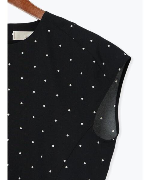 Te chichi（テチチ）の「リネンライクドットブラウス（シャツ/ブラウス・レディース・ブラウン/ブラック・F）」の19枚目の写真