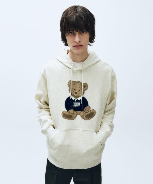 MARITHE + FRANCOIS GIRBAUD(マリテフランソワジルボー)の「DOODLE BEAR HOODIE(パーカー・レディース・オートミール/イエロー/ネイビー・SMALL/MEDIUM/LARGE)」の2枚目の写真