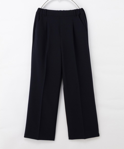 Honeys(ハニーズ)の「【美ージー・ストレッチ・マシンウォッシャブル・イージーケア】美ージーストレート(股下65cm)(スラックス・レディース・ブラック/ブラウン/ネイビー/ダークベージュ/ヘザーチャコール・3L/S/M/LL/L/SS)」の21枚目の写真