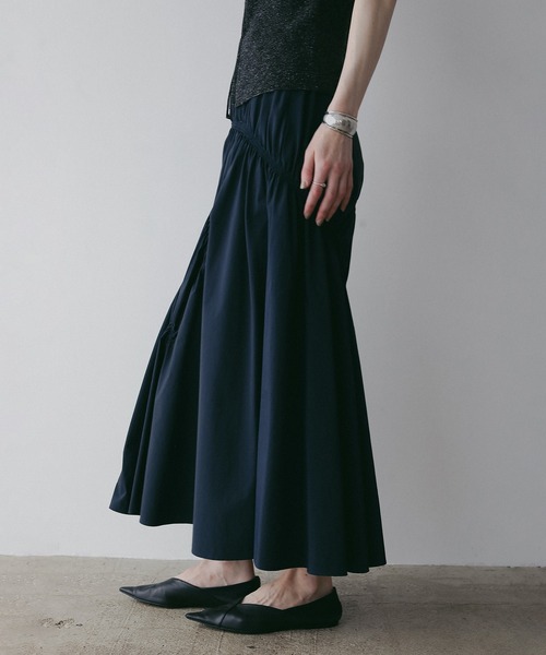 MANOF(マノフ)の「SHIRRING FLARE SKIRT(スカート・レディース・ホワイト/パープル/ネイビー・S/M)」の20枚目の写真