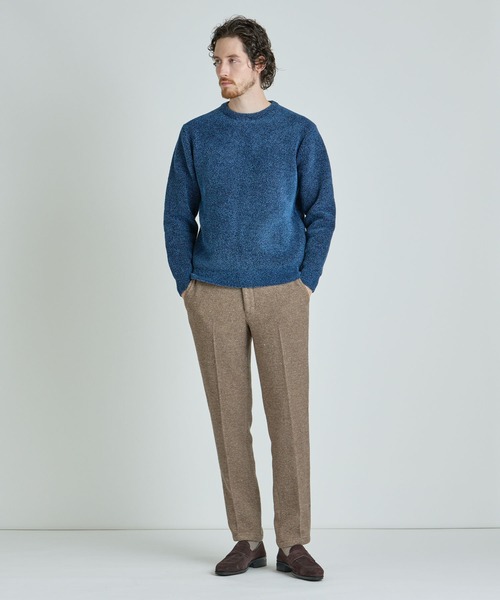 MEN'S BIGI（メンズビギ）の「シルクネップウール絡みイージーパンツ（その他パンツ・メンズ・ベージュ/ブラック・04/03/02/01）」の15枚目の写真