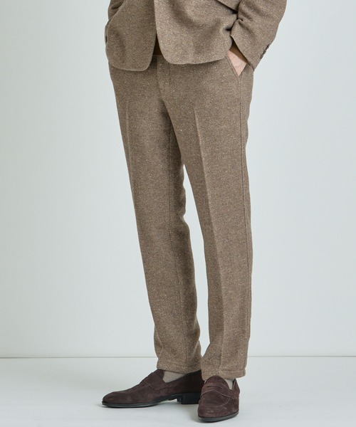 MEN'S BIGI（メンズビギ）の「シルクネップウール絡みイージーパンツ（その他パンツ・メンズ・ベージュ/ブラック・04/03/02/01）」の16枚目の写真