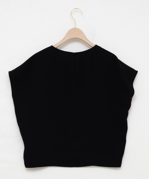 NOLLEY’S Sophi（ノーリーズソフィ）の「《セットアップ対応》ウォッシャブルダブルサテンフレンチブラウス（シャツ/ブラウス・レディース・ブラウン/ブラック/キナリ・38）」の19枚目の写真