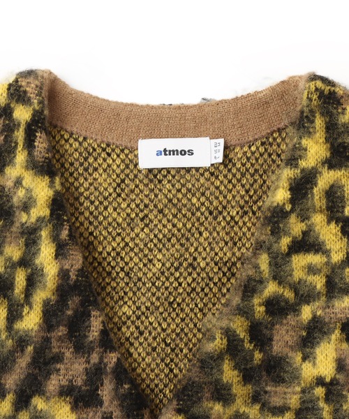 atmos（アトモス）の「atmos Mohair Cardigan / アトモス モヘア カーディガン（カーディガン/ボレロ・メンズ・ブラック/ベージュ系その他/グレー系その他・XL/L/M）」の14枚目の写真